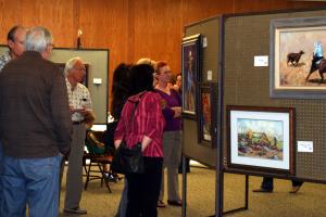 Old West And Rodeo Fine Art Show Receving